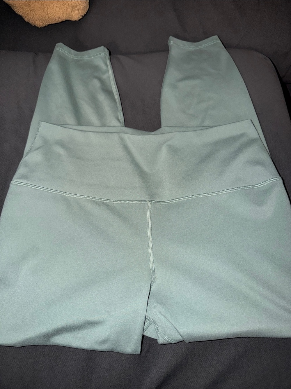 Yogalicious Teal/Sage Green High-Waist Leggings